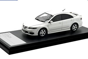 ハイストーリー 1/43 マツダ アテンザ スポーツ 23S 2002 スノーフレークホワイトパールマイカHi-Story 1:43 MAZDA ATENZA Sports 23S (2002) Snowflake White Pearl Mica