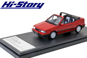 �n�C�X�g�[���[ 1/43 �}�c�_ �t�@�~���A �J�u���I�� 1986 �s���A���b�hHi-Story 1:43 MAZDA FAMILIA CABRIOLET (1986) Pure Red