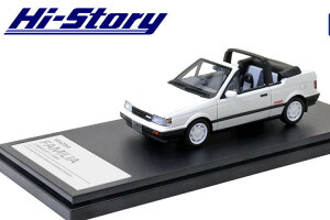 �n�C�X�g�[���[ 1/43 �}�c�_ �t�@�~���A �J�u���I�� 1986 �h�[�o�[�z���C�gHi-Story 1:43 MAZDA FAMILIA CABRIOLET (1986) Dover White