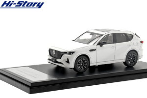 nCXg[[ 1/43 }c_ CX-60 XD-HYBRID v~A X|[c 2022 WEzCg v~A ^bNHi-Story 1:43 MAZDA CX-60 XD-HYBRID Premium Sports (2022) Rhodium White Premium Metallic