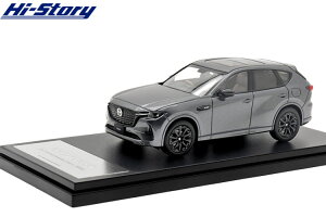nCXg[[ 1/43 }c_ CX-60 XD-HYBRID v~A X|[c 2022 }VO[ v~A ^bNHi-Story 1:43 MAZDA CX-60 XD-HYBRID Premium Sports (2022) Machine Gray Premium Metallic