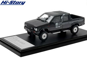 nCXg[[ 1/43 Y _bgT 4WD _uLu AD 1985 ubNHi-Story 1:43 NISSAN DATSUN 4WD Double Cab AD (1985) Black
