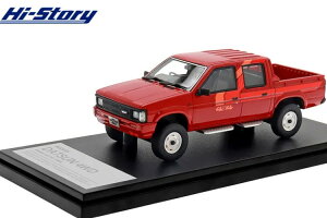 �n�C�X�g�[���[ 1/43 ���Y �_�b�g�T�� 4WD �_�u���L���u AD 1985 ���b�hHi-Story 1:43 NISSAN DATSUN 4WD Double Cab AD (1985) Red