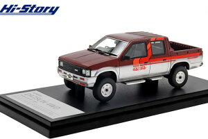 �n�C�X�g�[���[ 1/43 ���Y �_�b�g�T�� 4WD �_�u���L���u AD 1985 �_�[�N���b�h ���^���b�N �V���o�[ ���^���b�N �c�[�g��Hi-Story 1:43 NISSAN DATSUN 4WD Double Cab AD (1985)Dark Red M/Silver M Two Tone