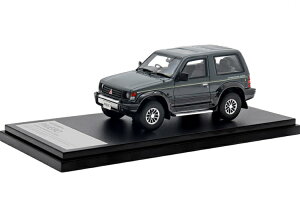 �n�C�X�g�[���[ 1/43 �O�H �p�W�F�� ���^���g�b�v ���C�h XR-2 1991 �o�C�J���O���[ �}�W�����J�u���b�NHi-Story 1:43 MITSUBISHI PAJERO METALTOP WIDE XR-ll 1991 Baikal Gray Mallorca Black