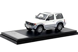 �n�C�X�g�[���[ 1/43 �O�H �p�W�F�� ���^���g�b�v ���C�h XR-2 1991 �\�t�B�A�z���C�g �T�C�}�[�O���[Hi-Story 1:43 MITSUBISHI PAJERO METALTOP WIDE XR-ll 1991 Sophia White Saimer Gray
