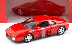�z�b�g�E�B�[�� 1/18 �t�F���[�� 348 TB �N�[�y 1989 ���b�hHot Wheels 1:18 Ferrari 348 TB Coupe 1989 red