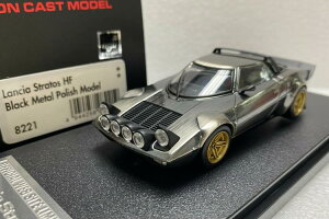 HPI RACING 1/43 `A XggX HF ubN^|bV _CLXgfJ[HPI RACING 1/43 LANCIA STATOS HF BLACK METAL POLISH diecast model car