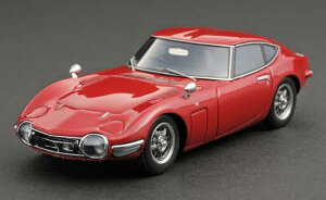 HPI RACING 1/43 g^ 2000GT N[y \[[ bhHPI RACING 1:43 TOYOTA 2000GT COUPE SOLAR RED