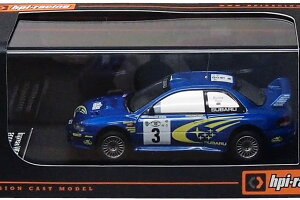 HPI RACING 1/43 Xo CvbT RS WRX STI WRC #3 Tt@ D 1999 `[hEo[YHPI RACING 1:43 Subaru Impreza RS WRX STI WRC #3 Safari WINNER 1999 Richard Burns