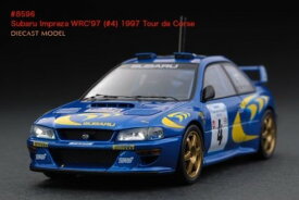 HPI RACING 1/43 スバル インプレッサ RS WRX STI WRC #4 ツールドコルスラリー 1997HPI RACING 1:43 Subaru Impreza RS WRX STI WRC #4 Tour de Corse Rally 1997