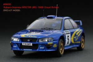 HPI RACING 1/43 Xo CvbT RS WRX STI WRC #5 O[gue[ 1999 `[hEo[YHPI RACING 1:43 Subaru Impreza RS WRX STI WRC #5 Great Britain Rally 1999 Richard Burns