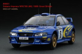 HPI RACING 1/43 スバル インプレッサ RS WRX STI WRC #6 グレートブリテンラリー 1999HPI RACING 1:43 Subaru Impreza RS WRX STI WRC #6 Great Britain Rally 1999