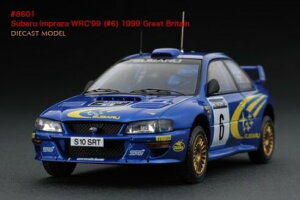 HPI RACING 1/43 Xo CvbT RS WRX STI WRC #6 O[gue[ 1999HPI RACING 1:43 Subaru Impreza RS WRX STI WRC #6 Great Britain Rally 1999