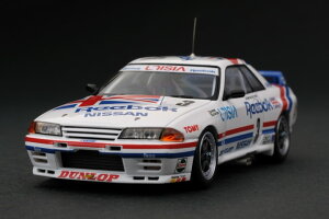 HPI RACING 1/43 Y XJCC [{bN GT-R #3 JTC 1991HPI RACING 1:43 Nissan Skyline Reebok GT-R #3 JTC 1991