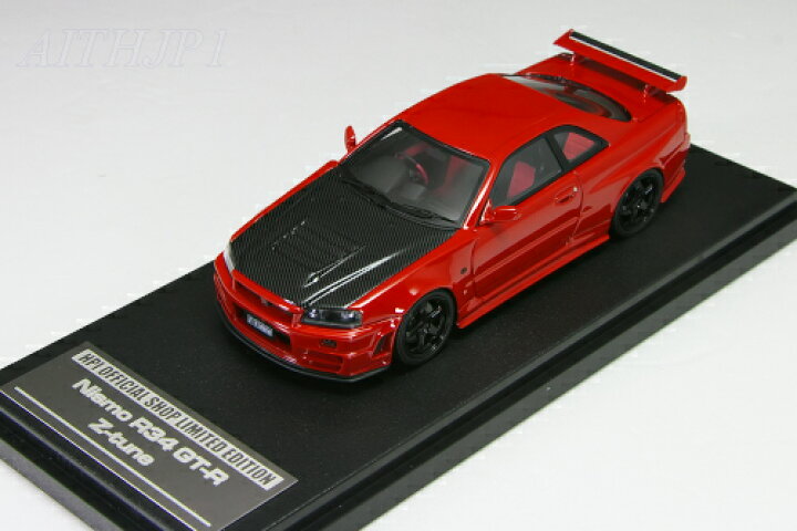 楽天市場】HPI 1/43 #8870 ニスモ R34 スカイライン GT-R Z-tune 