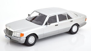 iScale 1/18 ZfXxc 560 SEL W126 tFCXtg 2 V[Y 1985 Vo[ ^bNO[ iScale 1:18 Mercedes 560 SEL W126 Facelift 2 Series 1985 silver greymetallic