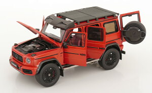 iScale 1/18 ZfX AMG G63 W463 4x4 2022 }bgIW^bN ubN 500 JiScale 1:18 Mercedes AMG G63 W463 4x4 2022 matt-orangemetallic black Limited 500 pcs