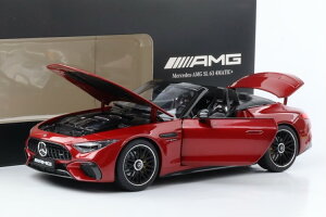 I-SCALE 1/18 ZfXExc AMG SL63 [hX^[ p^SjGbh 2022 JI-SCALE 1:18 Mercedes Benz AMG SL63 Roadster Patagonienrot 2022