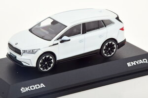 I-Scale 1/43 VR_ GbN zCg XyV GfBV iScale 1:43 Skoda Enyak white special edition of Skoda