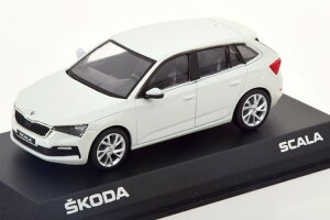 I-Scale 1/43 VR_ XJ[ zCg XyV GfBV iScale 1:43 Skoda Scala white special edition of Skoda