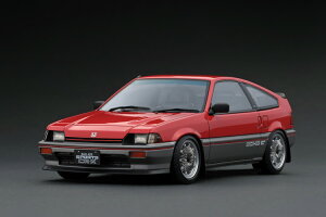 COjbV 1/18 z_ o[h X|[c CR-X Si E-AS bh/Vo[ ignition 1:18 Honda BALLADE SPORTS CR-X Si E-AS Red/Silver