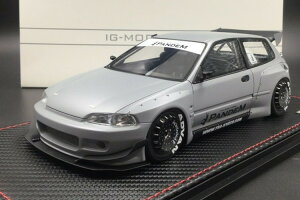 COjbV 1/18 pf z_ CIVIC EG6 GAtH[XO[ 100 ignition 1:18 PANDEM Honda CIVIC EG6 Air Force Gray Limited Edition 100 pcs