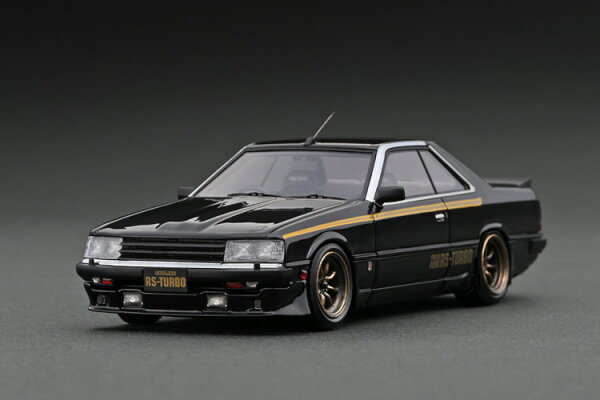 イグニッション 1/43 日産 スカイライン 2000 RS ターボ R30 ブラック ignition 1:43 Nissan Skyline 2000 RS-Turbo (R30) Black