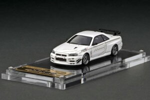 COjbV 1/64 Y XJCC GT-R zCgIgnition Model 1/64 Nissan Skyline GT-R Mine's White