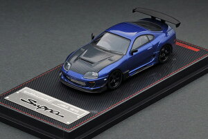 COjbV 1/64 g^ X[v JZA80 RZ u[^bNIgnition Model 1/64 Toyota Supra JZA80 RZ Blue Metallic