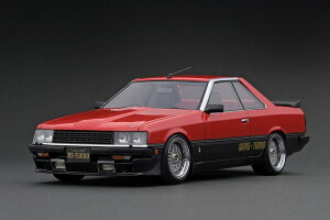 COjbVf 1/18 Y XJCC 2000 RS ^[{ R30 bh/ubN/zC[ (|bVVo[)ignition model 1/18 Nissan Skyline 2000 RS-Turbo (R30) Red/Black