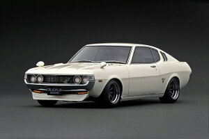 COjbVf 1/18 g^ ZJ 1600GT LB (TA27) zCgignition model 1/18 Toyota Celica 1600GT LB (TA27) White
