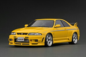 COjbVf 1/18 jX R33 GT-R 400R CG[ignition model 1/18 Nismo R33 GT-R 400R Yellow