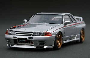 �C�O�j�b�V�������f�� 1/43 ���Y �X�J�C���C�� GT-R �j�X�� R32 �V���o�[ignition model 1/43 Nissan Skyline GT-R Nismo (R32) Silver