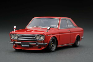 COjbVf 1/43 _bgT u[o[h N[y (KP510) bhignition model 1/43 Datsun Bluebird Coupe (KP510) Red