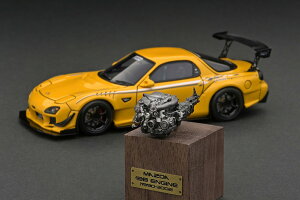 COjbV 1/43 FEED Afflux GT3 (FD3S) CG[ GWtIgnition 1:43 FEED Afflux GT3 (FD3S) Yellow With Engine