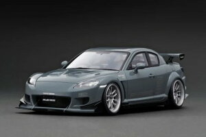 COjbV 1/18 }c_ RX-8 (SE3P) RE Amemiya }bgK^bN ignition 1:18 Mazda RX-8 (SE3P) RE Amemiya Matte Gun Metallic