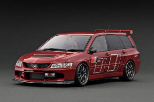 COjbV 1/18 OH T[G{[VS(CT9W) bh ignition 1:18 Mitsubishi Lancer Evolution Wagon (CT9W) Red
