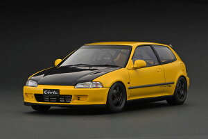 COjbV 1/18 z_ VrbN (EG6) CG[ ignition 1:18 Honda CIVIC (EG6) Yellow