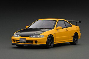 COjbV 1/18 z_ CeO(DC2) ^CvR CG[ ignition 1:18 Honda INTEGRA (DC2) TYPE R Yellow