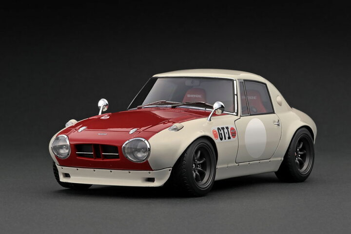 楽天市場】イグニッション 1/18 トヨタ スポーツ800（ノブハチ）Ver 