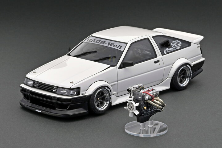 楽天市場】イグニッション モデル 1/18 トヨタ カローラ レビン RWB 