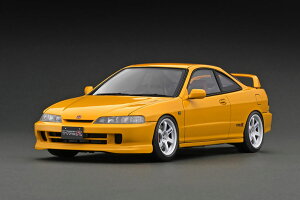 COjbV 1/18 z_ CeO(DC2) ^CvR CG[ ignition 1:18 Honda INTEGRA (DC2) TYPE R Yellow