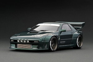 COjbV 1/18 pf RX-7 (FC3S) O[^bN ignition 1:18 PANDEM RX-7 (FC3S) Green Metallic