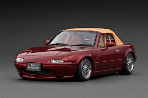 COjbV 1/18 [mX [hX^[ (NA) Burgundyignition model 1/18 Eunos Roadster (NA) Burgundy