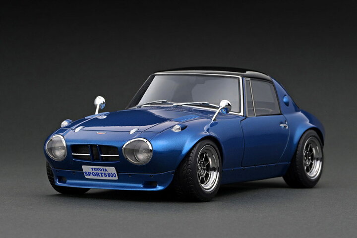 楽天市場】イグニッション 1/18 トヨタ スポーツ800（ノブハチ）Ver 