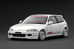 COjbV 1/18 z_ VrbN (EK9) zCg ignition 1:18 Honda CIVIC (EK9) White