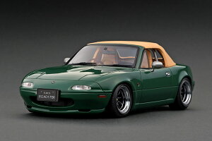 COjbV 1/18 [mX [hX^[ (NA) O[ignition model 1/18 Eunos Roadster (NA) Green