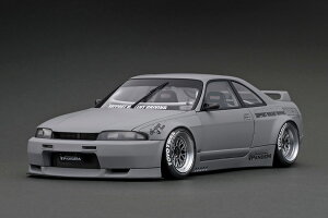 COjbVf 1/18 pf GT-R(BCNR33) }bgO[ignition model 1/18 PANDEM GT-R(BCNR33) Matte Gray