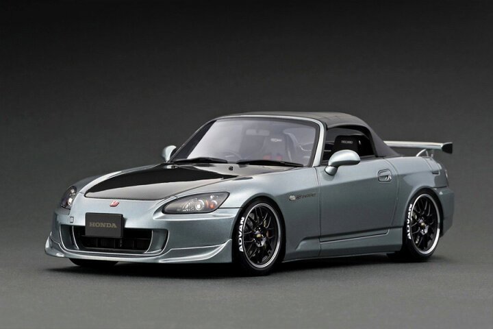 楽天市場】イグニッション 1/18 ホンダ S2000 (AP2) ダークシルバー 